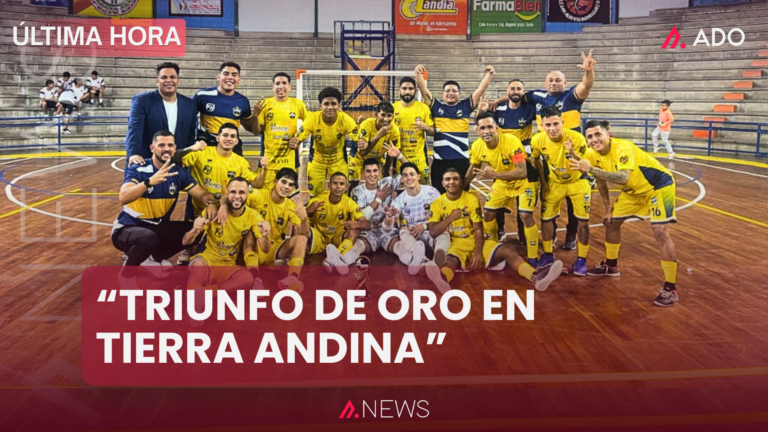 TRIUNFO DE ORO EN TIERRA ANDINA